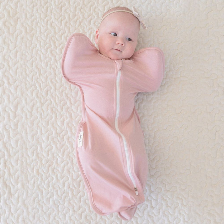 Baby Swaddle Bamboo in Baby Pink - Sunday Hug