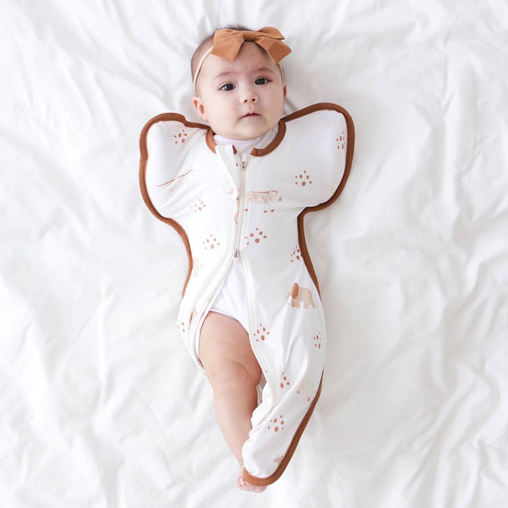 Baby Swaddle Bamboo in Oat - Beige - Sunday Hug