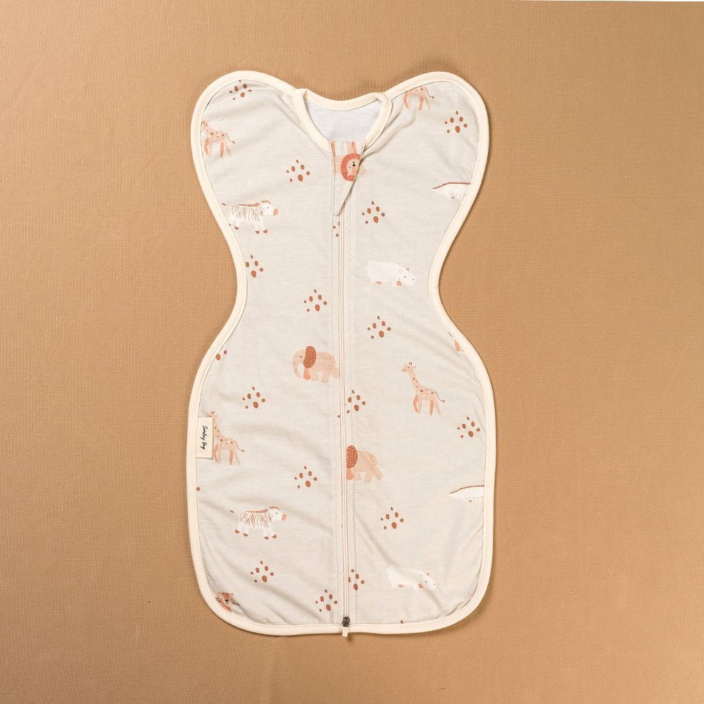 Baby Swaddle Bamboo in Safari Beige - Sunday Hug