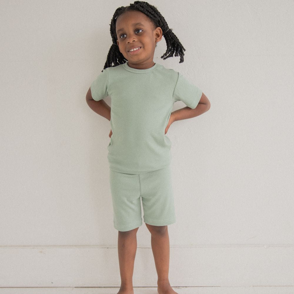 Children Top and Shorts Pajama Set (For Wholesaler) - Sunday Hug