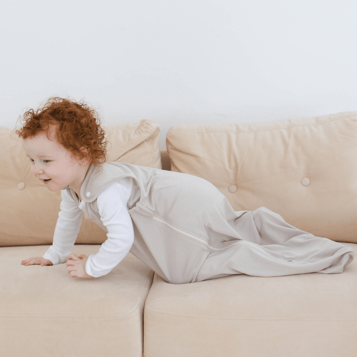 Sleep Sack Mesh in Oat Beige - Sunday Hug