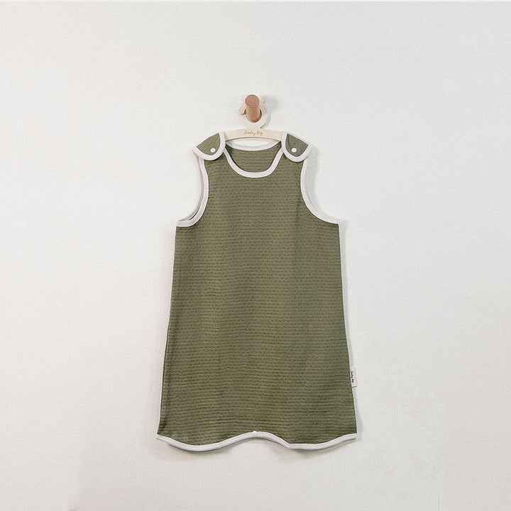 Sleeveless Wearable Blanket in Jade Green - Sunday Hug