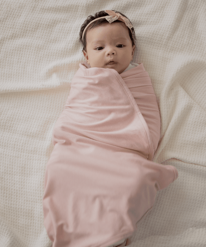 Swaddle Blanket in Jade Green - Sunday Hug