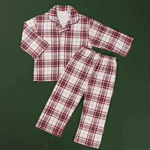 Sweet Dream Pajama in Check Green - Sunday Hug