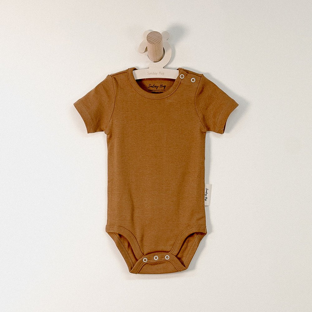 Baby Bodysuit - Short Sleeves - Sunday Hug - Sunday Hug - Cotton - S (3M) - Baby Essentials