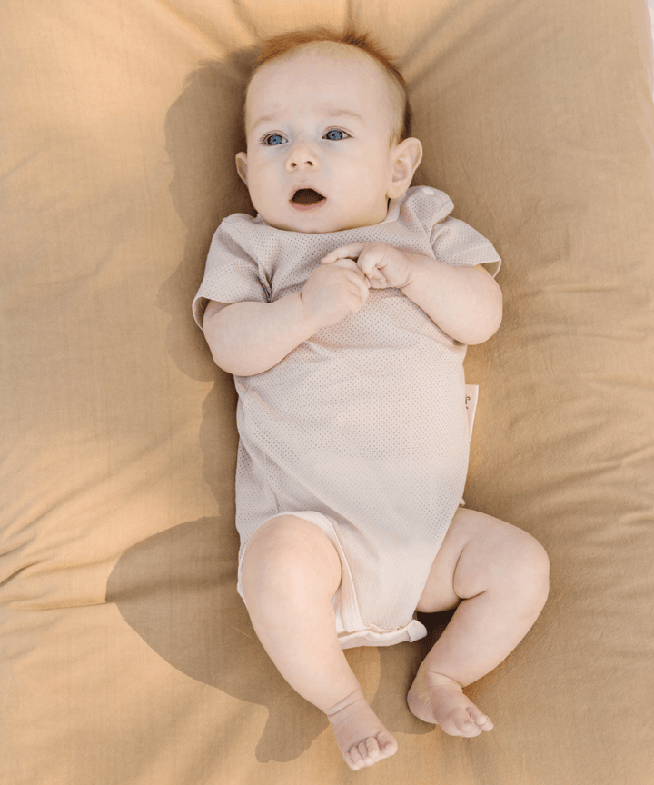 Baby Bodysuit - Short Sleeves (Mesh) - Sunday Hug - Sunday Hug - Baby Essentials - Breathable