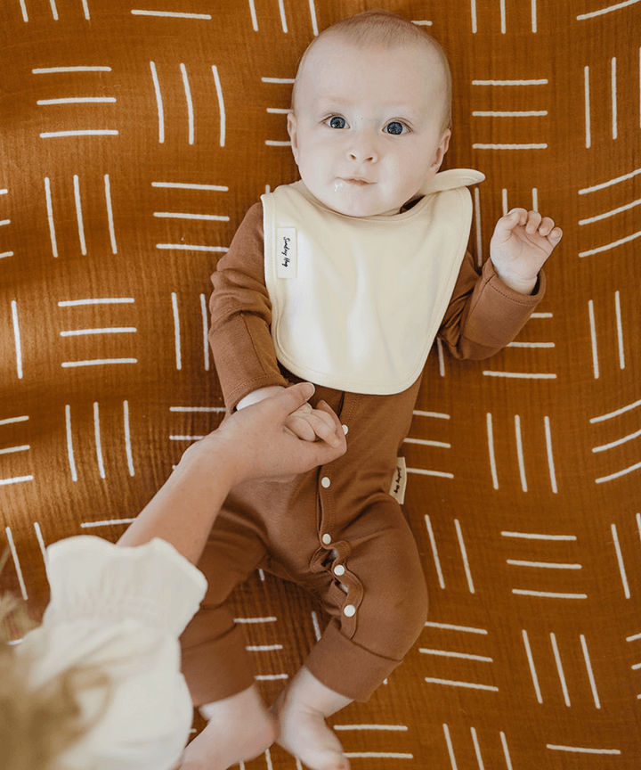 Baby Romper - Long Sleeves (Double Bamboo) - Sunday Hug - Sunday Hug - Baby Essentials - Safe For Babies Sensitive Skin