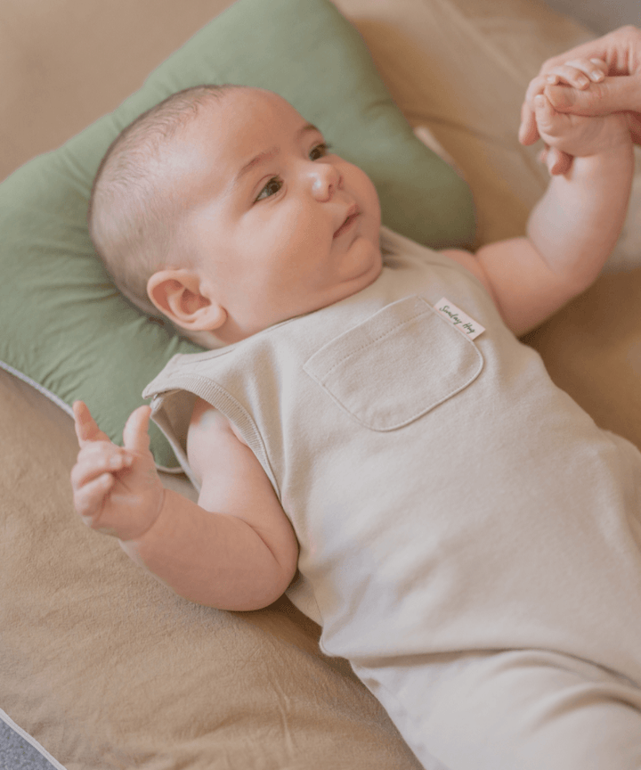 Baby Romper - Sleeveless - Sunday Hug - Sunday Hug - Baby Essentials - Safe For Babies Sensitive Skin